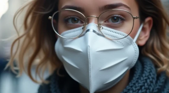 Masque anti-pollution
